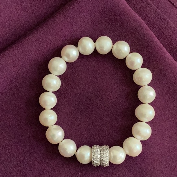 9” fresh water pearl bracelet - Picture 3 of 5